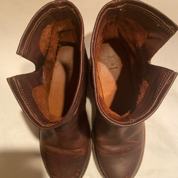 Boots Leather Size 6 Frye EXCELLENT CONDITION - Picture 8 of 10